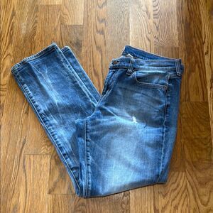 Women’s J Crew Straight Leg Blue Jeans